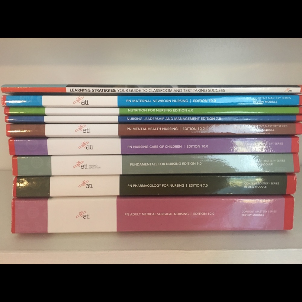 BRAND NEW ATI textbooks.